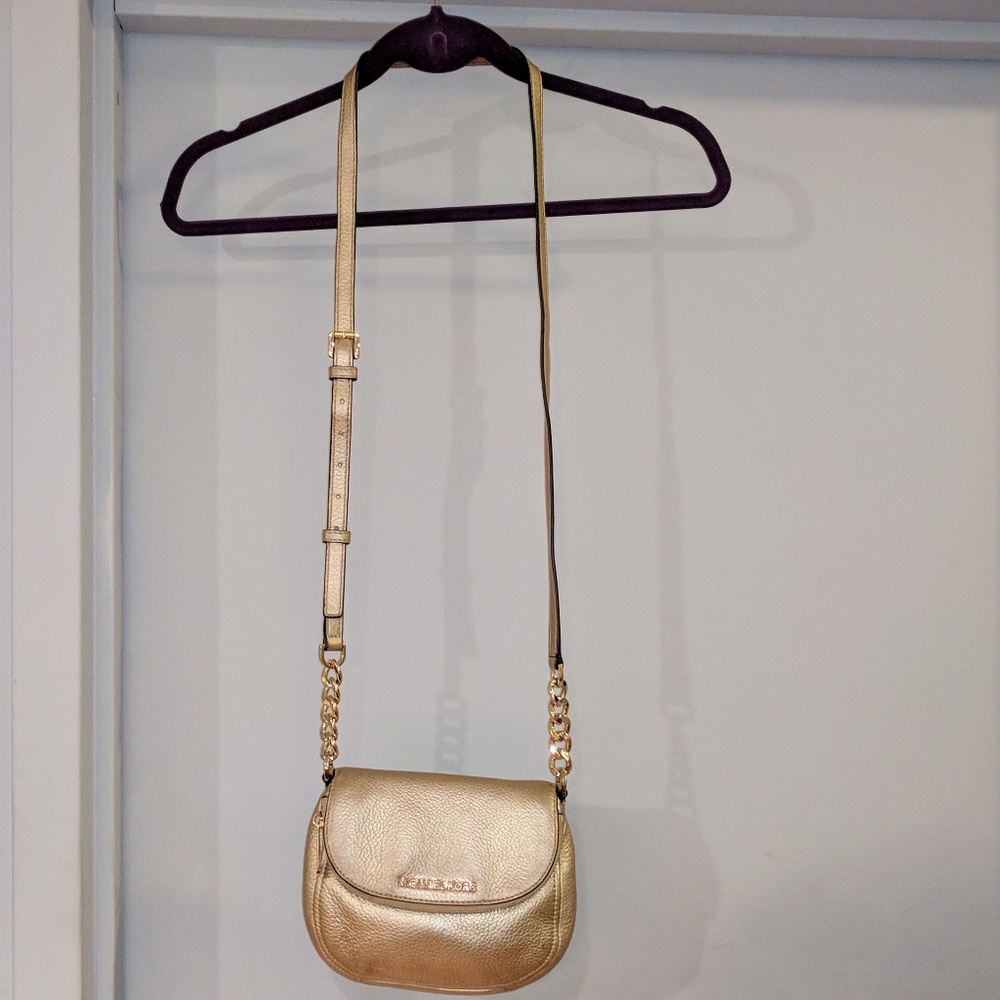 Michael Kors Gold Crossbody